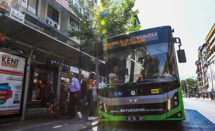 Denizli’de Cumhuriyet Bayramı’nda otobüsler ücretsiz olacak