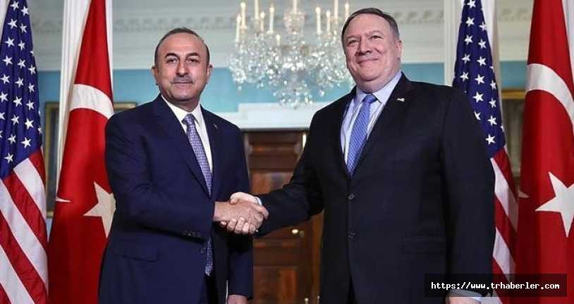 Dışişleri Bakanı Çavuşoğlu ABD'li mevkidaşı Pompeo ile telefonda görüştü