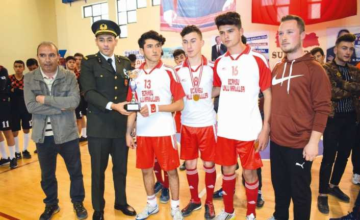 Futsal turnuvası sona erdi