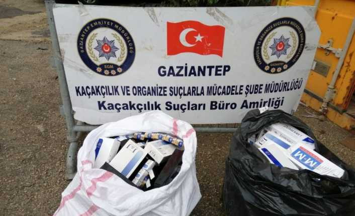 Gaziantep’te bin 970 paket kaçak sigara ele geçirildi