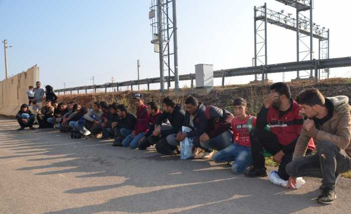 Hatay’da 29 kaçak göçmen yakalandı
