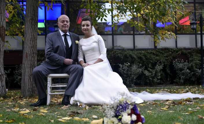 İtalyan ve Bulgar çift 15 yıl önce tanıştıkları Gümüşhane’de nikah kıydı