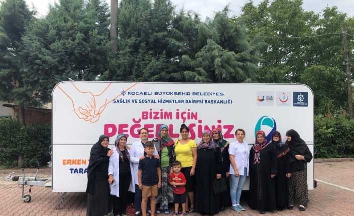 Kartepeliler kanser taramasından geçirildi