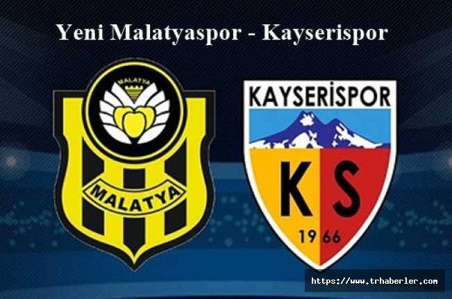 Malatyaspor - Kayserispor (CANLI)