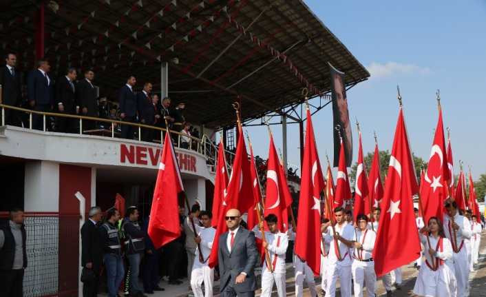 Nevşehir’de 29 Ekim Cumhuriyet Bayramı coşkuyla kutlandı