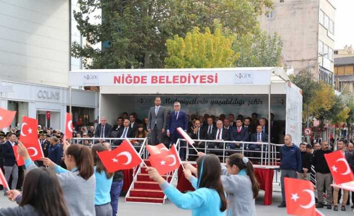 Niğde’de Cumhuriyet Bayramı Kutlamaları yapıldı