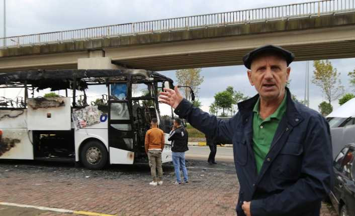 Otobüs yangınlarına "Otobüslerdeki televizyon ve prizler sebep oluyor" iddiası