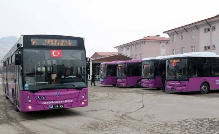 Van’da 29 Ekim’de ulaşım ücretsiz